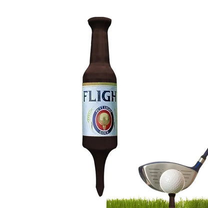 Fore The Win Mini Novelty Golf Tees – Beer Bottle Shape Golf Practice Tools