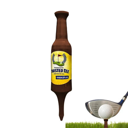 Fore The Win Mini Novelty Golf Tees – Beer Bottle Shape Golf Practice Tools