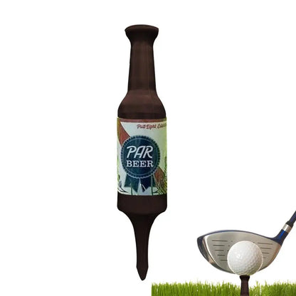 Fore The Win Mini Novelty Golf Tees – Beer Bottle Shape Golf Practice Tools