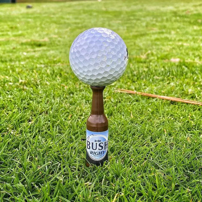 Fore The Win Mini Novelty Golf Tees – Beer Bottle Shape Golf Practice Tools